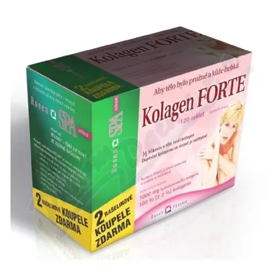 Rosen Kolagen Forte tbl.120+2 RosenSpa zel.koupel