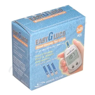 Test.proužky pro glukometr EasyGluco 50ks