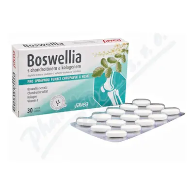 Favea Boswellia s chondroitinem a kolagenem tbl.30