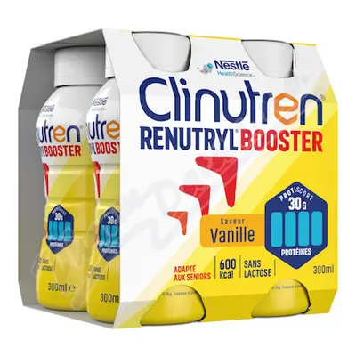 Clinutren Renutryl Booster Vanilka por.sol.4x300ml