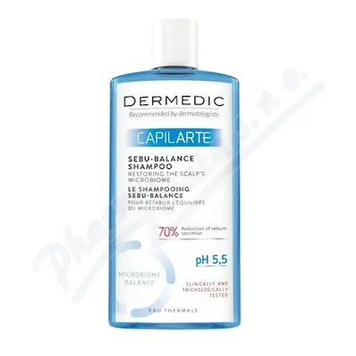 DERMEDIC Capilarte SB Šampon pro mast.vlasy 300ml