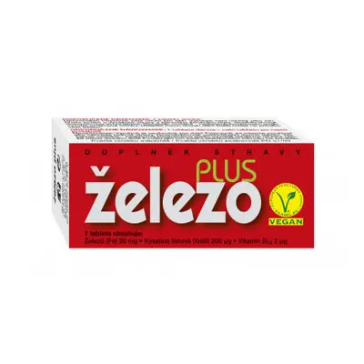 NATURVITA ŽELEZO Plus tbl.60