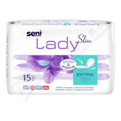 Seni Lady Slim Extra inkontinentní vložky 15ks