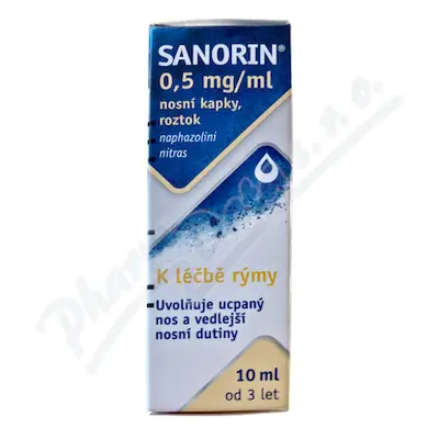 Sanorin 0.5mg/ml nas.gtt.sol.1x10ml