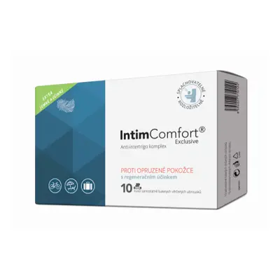 Intim Comfort 10 kapesníčků-anti-intertrigo balsám