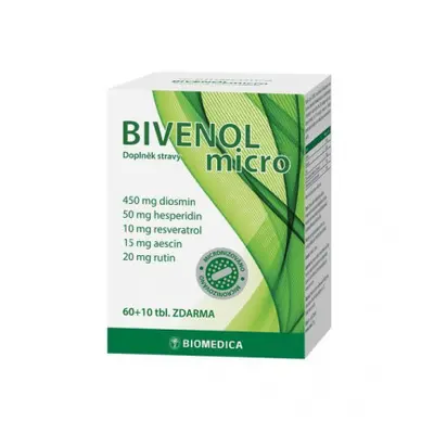 Bivenol micro tbl.60+10 zdarma