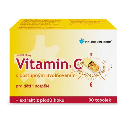 Vitamin C s postupným uvolňováním tob.90