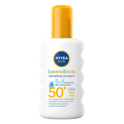 NIVEA SUN SPREJ NA OPALOVÁNÍ SENSITIVE OF 50+ 200ml