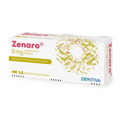 Zenaro 5 mg por.tbl.flm. 14IV x5mg