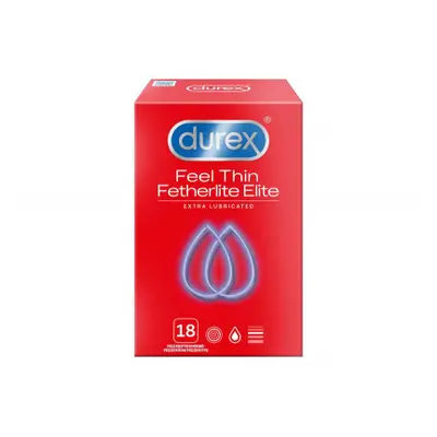 Prezervativ DUREX Feel Thin Extra Lubricated 18ks