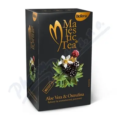 Čaj Majestic Tea Aloe vera+Ostružina 20x2.5g