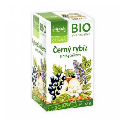 Apotheke BIO Černý rybíz s rakytníkem 20x1.5g