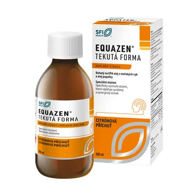 EQUAZEN tekutá forma s příchutí citrónu 200ml