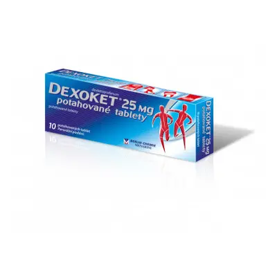 Dexoket 25mg tbl.flm.10x25mg II