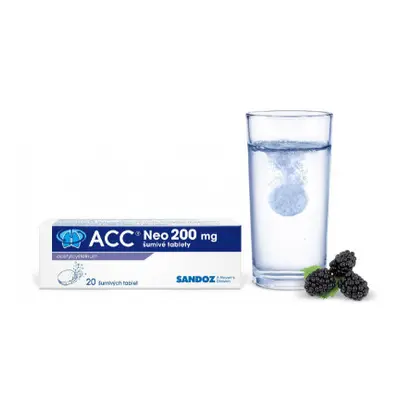 ACC 200 NEO 200mg 20 šumivých tablet