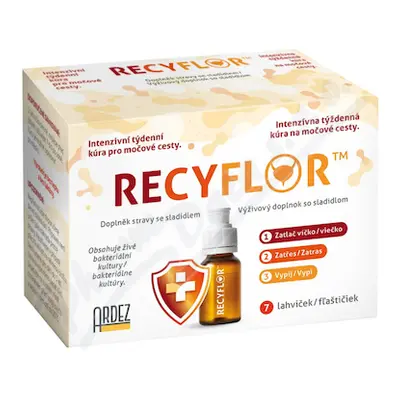 Recyflor kúra pro močové cesty 7x8ml