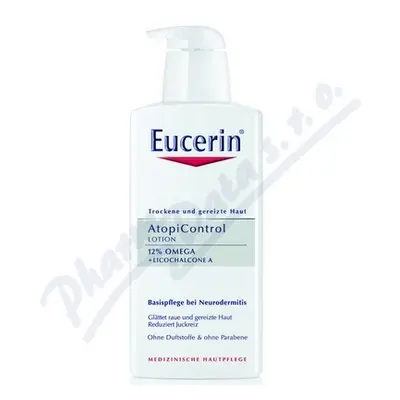 EUCERIN AtopiControl těl.mléko suchá zarud.p.400ml