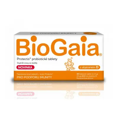 BioGaia Protectis s vitaminem D 30 tablet