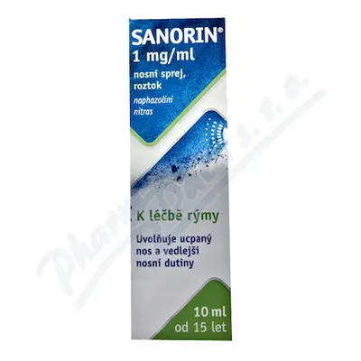 Sanorin 1mg/ml nas.spr.sol.1x10ml