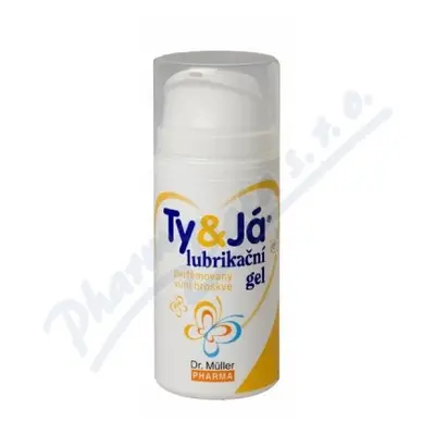 Lubrik.gel Ty&Já parf.vůní broskve 100ml Dr.Müller