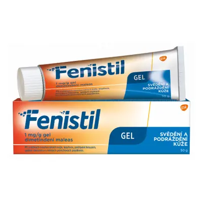 Fenistil gel 1mg/g při svědění pokožky 50g