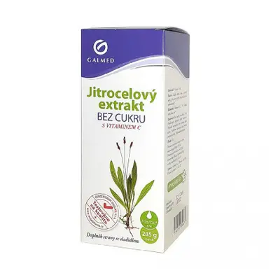 Sirup jitrocelový s vit.C bez cukru 300g Galemed