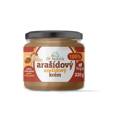 Dr.Natural Arašídový krém 100% 220g