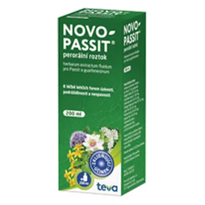 Novo-Passit, perorální roztok 200 ml