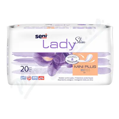 Seni Lady Slim Mini Plus inkontinentní vložky 20ks