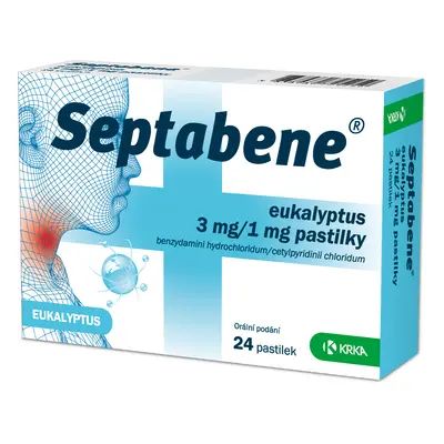 Septabene Eukalyptus 3mg/1mg pas.24