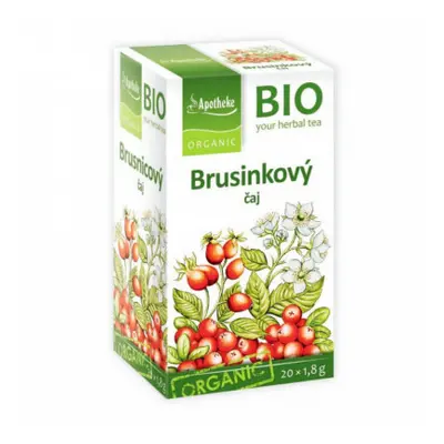 Apotheke BIO Brusinkový ovocný čaj 20x1.8g