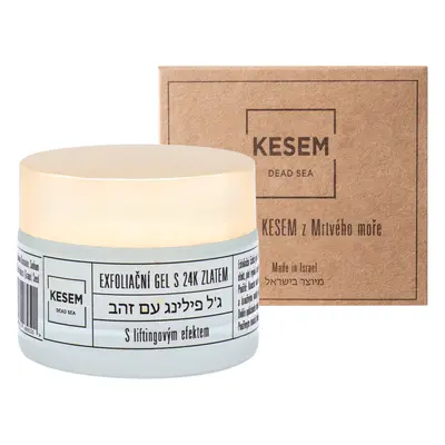 KESEM Exfoliační gel s 24K zlatem 50 ml