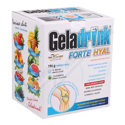 Geladrink FORTE HYAL nápoj 7 příchutí 14x14g