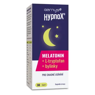 Barnys HypnoX MELATONIN+L-tryptofan cps.30