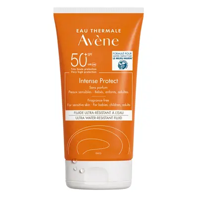 Avène SUN Intense Protect Ultra voděodolný fluid SPF 50+ na obličej a tělo 150 ml