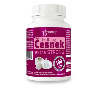 Česnek extra strong 1500mg tbl.100