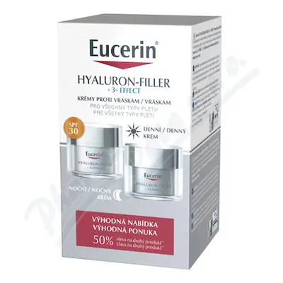 EUCERIN HYALURON-FILLER+3xEF.den+noc.kr.2x50ml2023