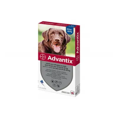 Advantix pro psy 25-40kg spot-on 4x4ml