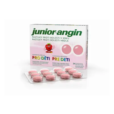 Junior-angin pro děti pastilky 24