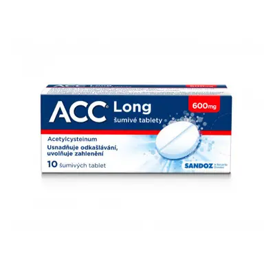 ACC Long 600mg 10 šumivých tablet