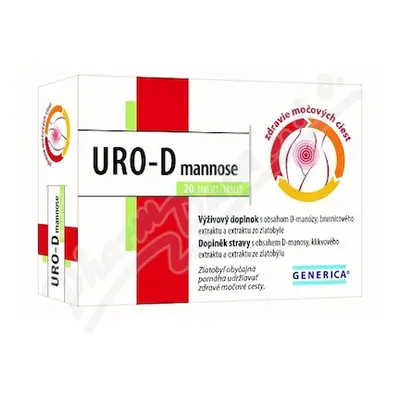 URO-D mannose tbl.20 Generica