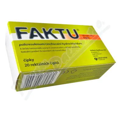 Faktu 100mg/2.5mg sup.20