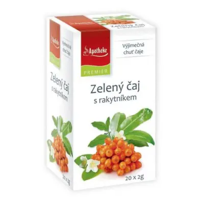 Apotheke Zelený čaj s rakytníkem 20x2g