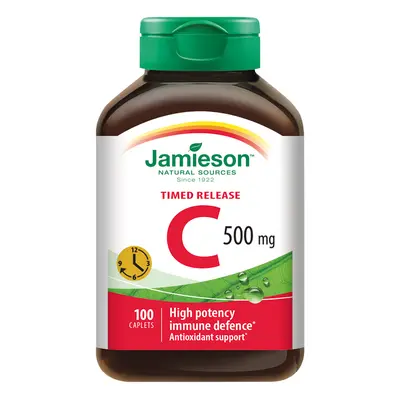 JAMIESON Vitamín C 500mg s postupným uvolňováním 100 tbl.