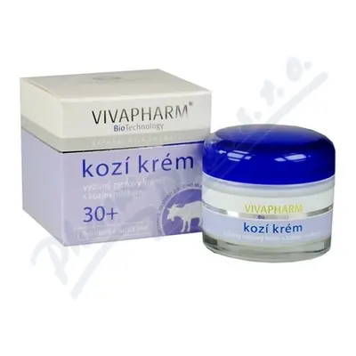 VIVAPHARM kozí krém výživný pleťový 30+ 50ml