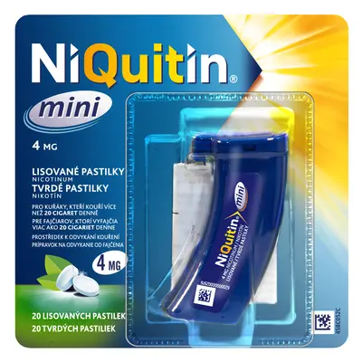 Niquitin mini 4mg pas.cmp.1x20ks