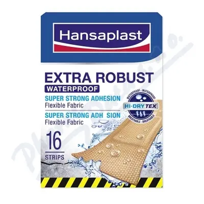 Hansaplast Extra Robust voděodolná náplast 16ks