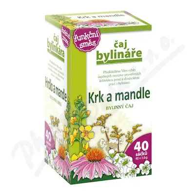 Čaj Bylináře Krk a mandle 40x1.6g