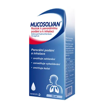 Mucosolvan 15mg/2ml por.sol./inh.sol.60ml