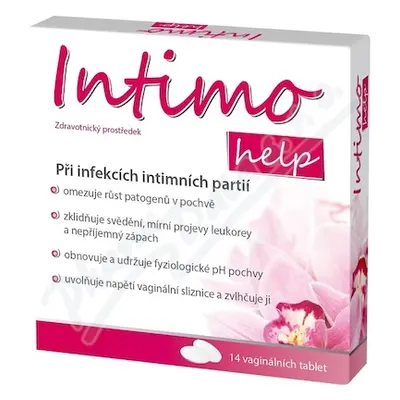 Intimohelp při infekcích intimních partií 14 tbl.